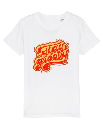 Stay Groovy White