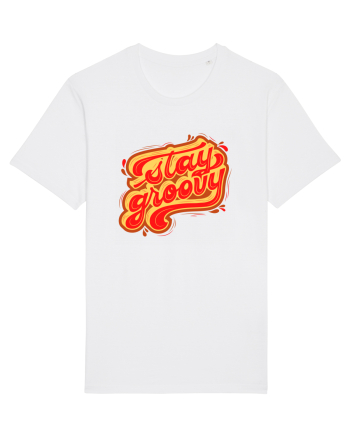 Stay Groovy White