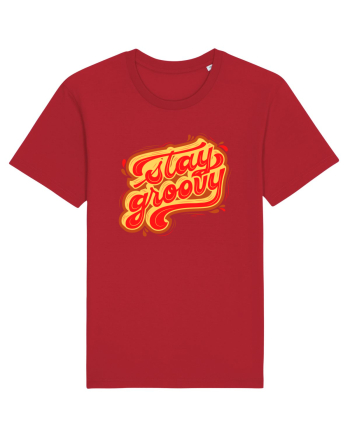 Stay Groovy Red