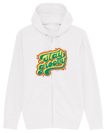 Stay Groovy White