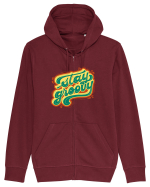 Stay Groovy Hanorac cu fermoar Unisex Connector