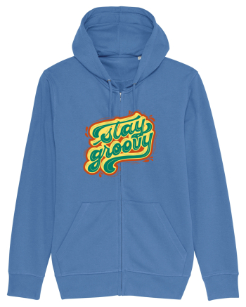 Stay Groovy Bright Blue