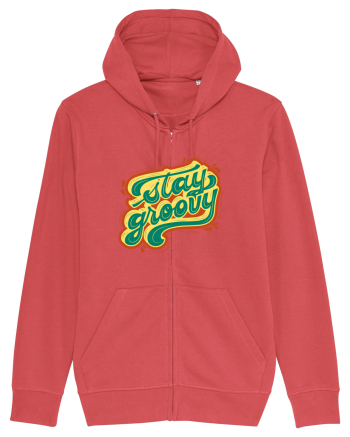 Stay Groovy Carmine Red