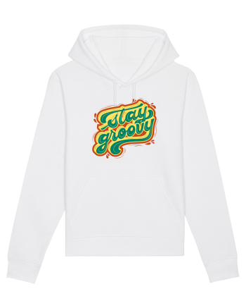 Stay Groovy White