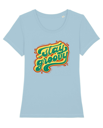 Stay Groovy Sky Blue