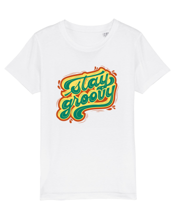 Stay Groovy White