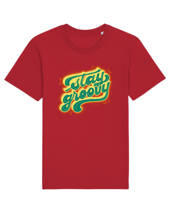 Stay Groovy Red