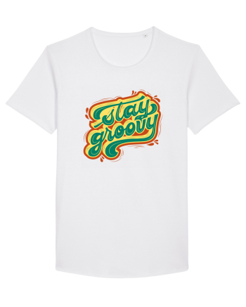 Stay Groovy White