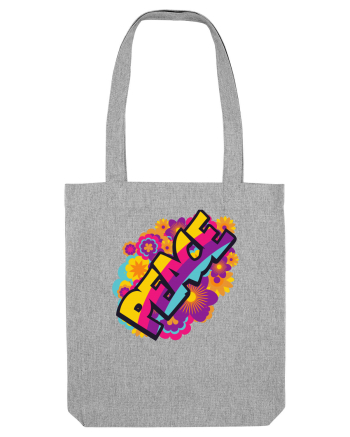 Peace Heather Grey