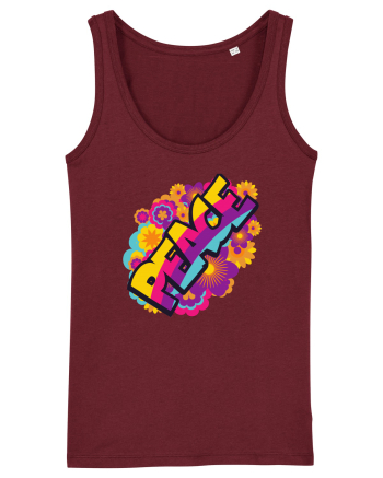 Peace Burgundy