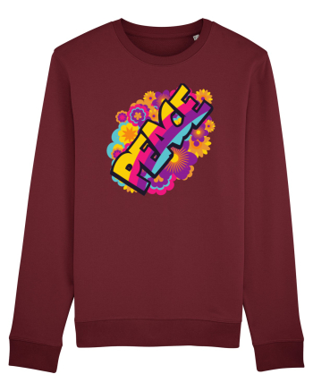Peace Burgundy