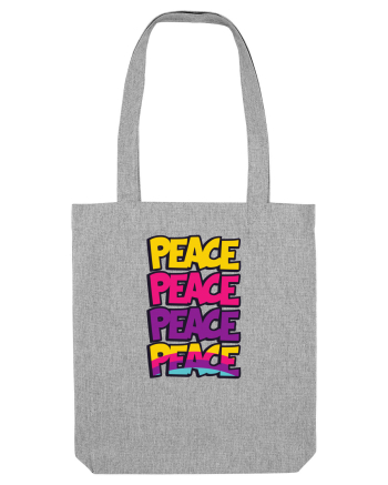 Peace Heather Grey