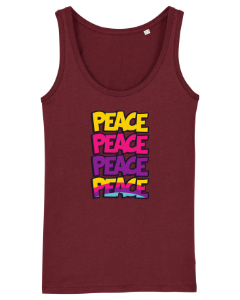 Peace Burgundy