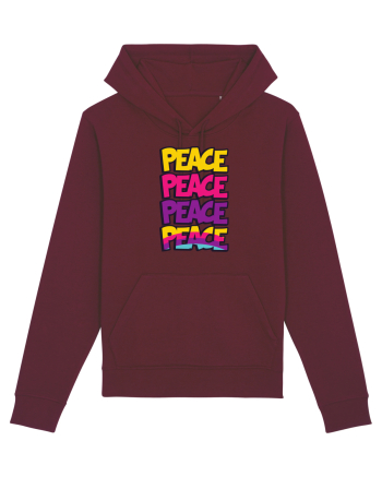 Peace Burgundy