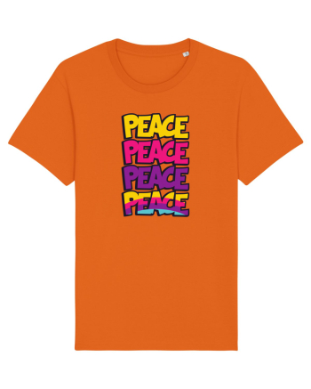 Peace Bright Orange