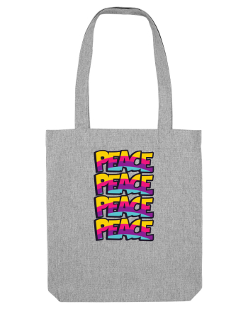 Peace Heather Grey