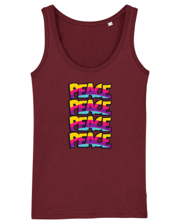 Peace Burgundy