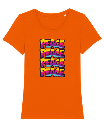 Peace Bright Orange