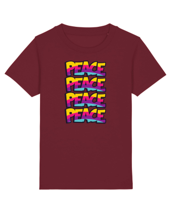 Peace Burgundy