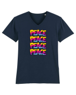 Peace Tricou mânecă scurtă guler V Bărbat Presenter