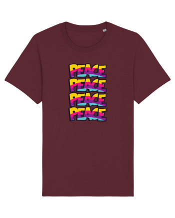 Peace Burgundy