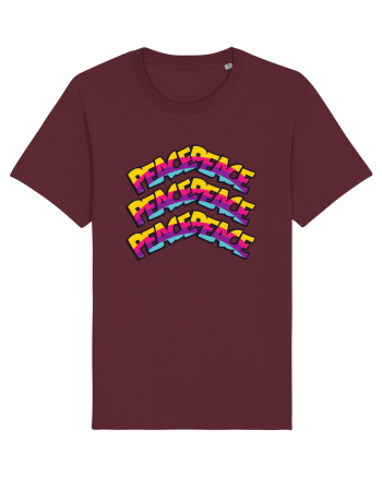Peace Burgundy