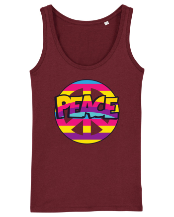 Peace Burgundy