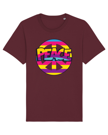 Peace Burgundy