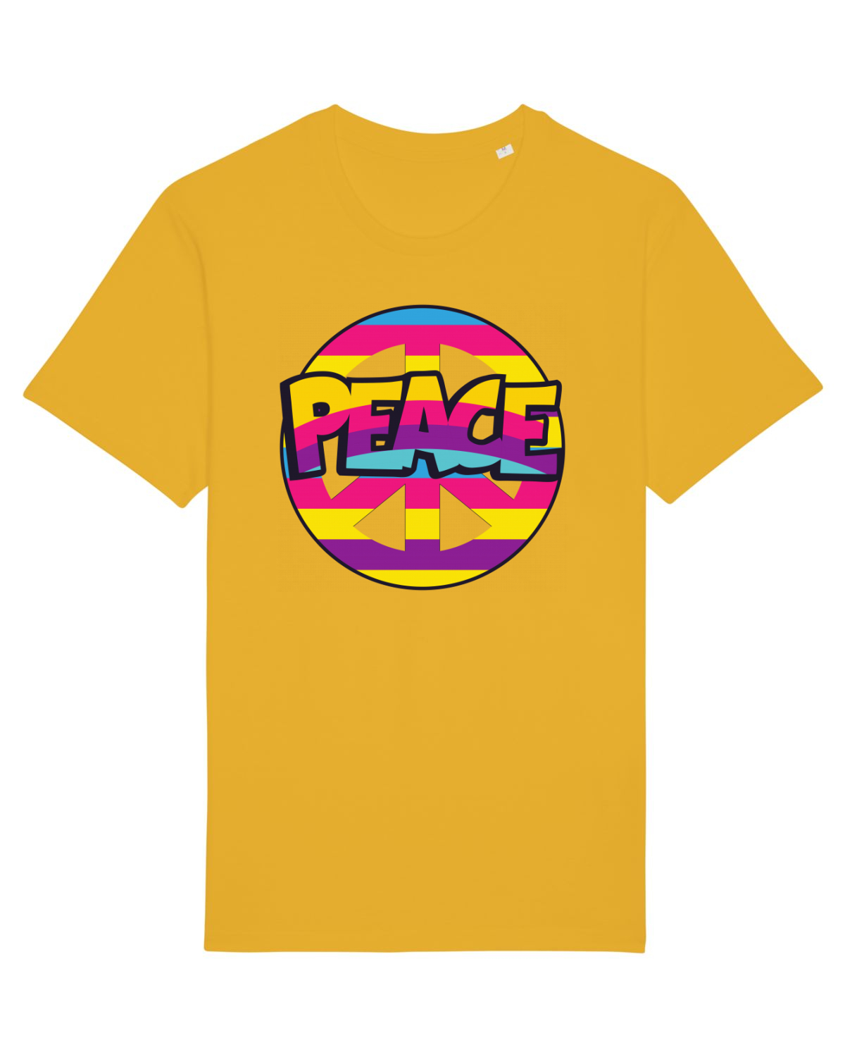 Tricou mânecă scurtă Unisex Rocker Spectra Yellow