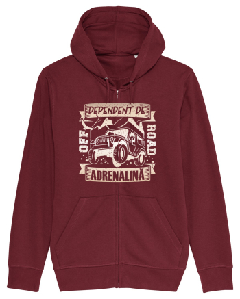 Dependent de adrenalina Burgundy