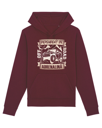 Dependent de adrenalina Burgundy