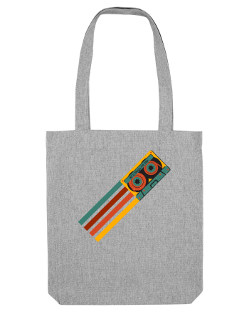 90'S Retro Cassette Tape Heather Grey