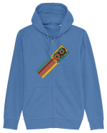 90'S Retro Cassette Tape Hanorac cu fermoar Unisex Connector