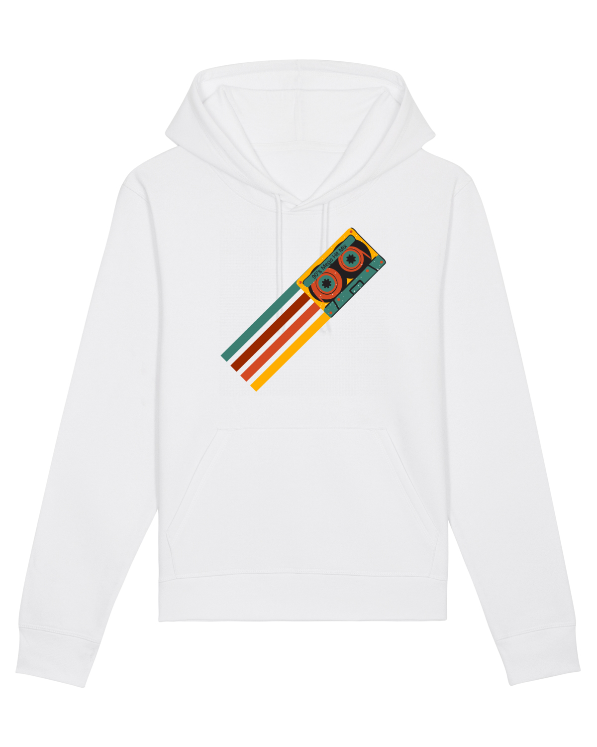 Hanorac Unisex Drummer White