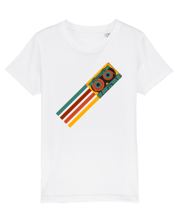 90'S Retro Cassette Tape White