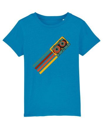 90'S Retro Cassette Tape Azur