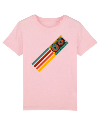 90'S Retro Cassette Tape Cotton Pink