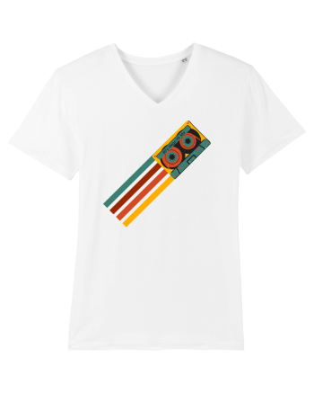 90'S Retro Cassette Tape White