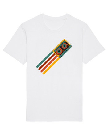 90'S Retro Cassette Tape White