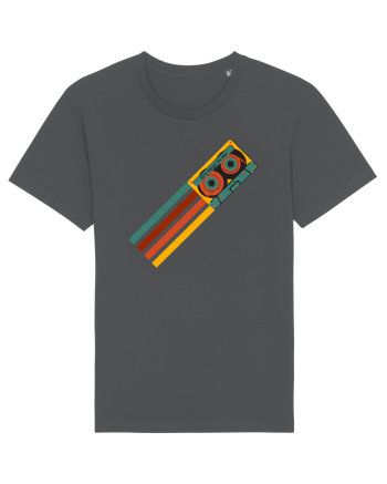 90'S Retro Cassette Tape Anthracite