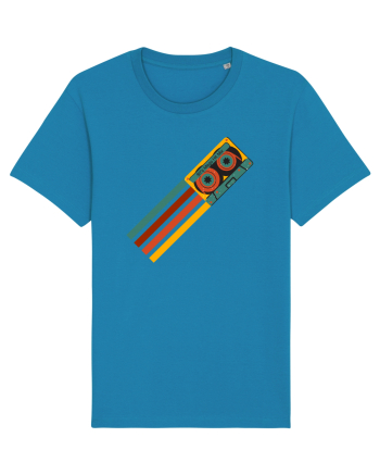 90'S Retro Cassette Tape Azur