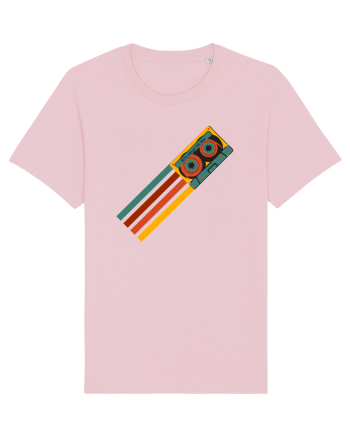 90'S Retro Cassette Tape Cotton Pink