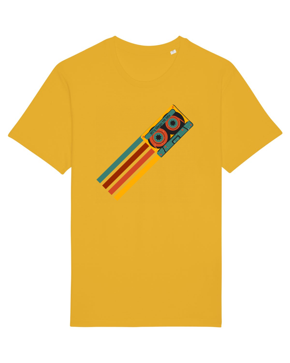 Tricou mânecă scurtă Unisex Rocker Spectra Yellow