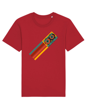 90'S Retro Cassette Tape Red