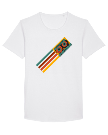 90'S Retro Cassette Tape White