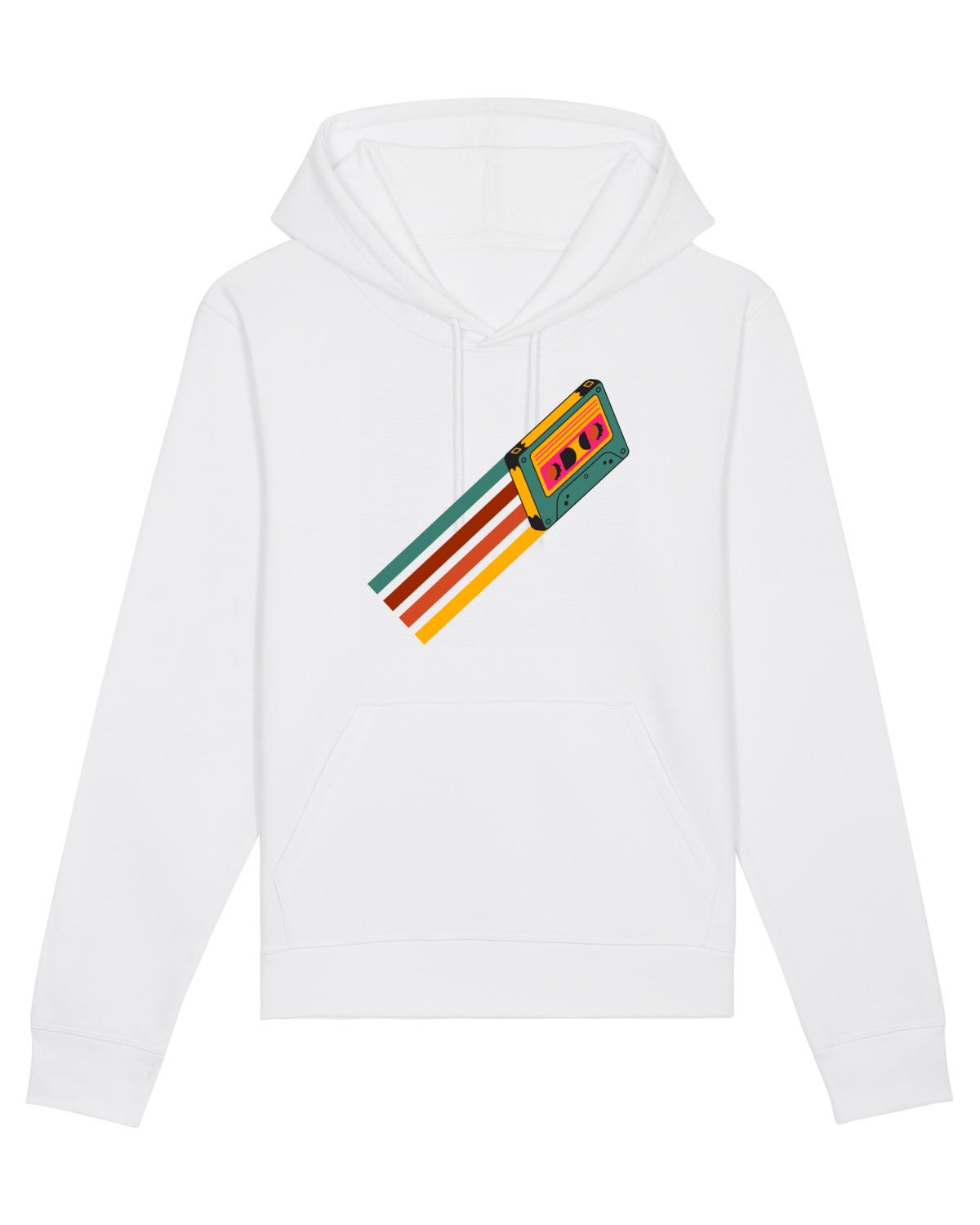 Hanorac Unisex Drummer White
