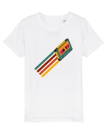 90'S Retro Cassette Tape White