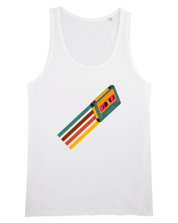90'S Retro Cassette Tape White