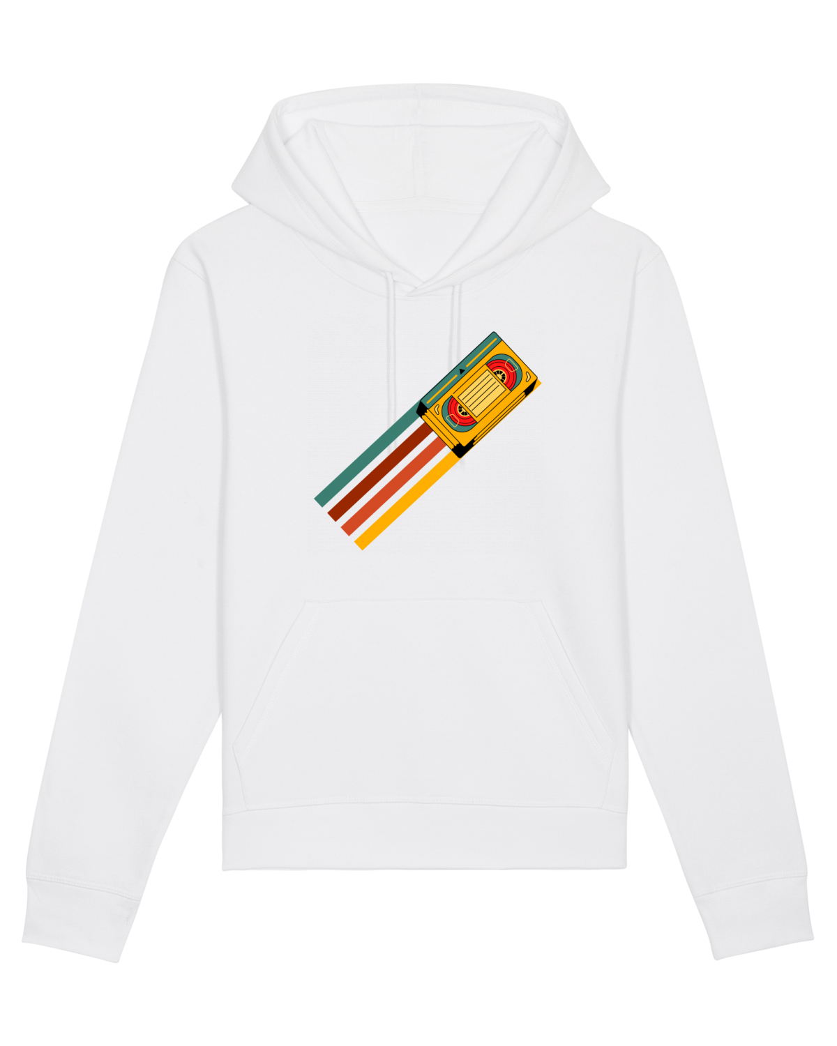 Hanorac Unisex Drummer White