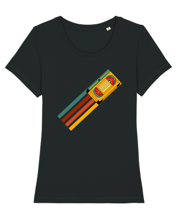 90'S Retro Cassette Tape Black
